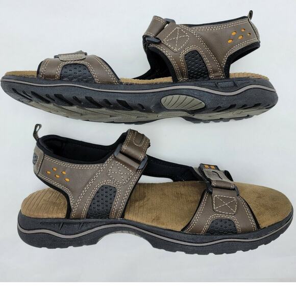 Gotcha Sandals Mens 13 Orson Outdoor Brown Sport Hiking Open Toe Summer Spring - Picture 7 of 10